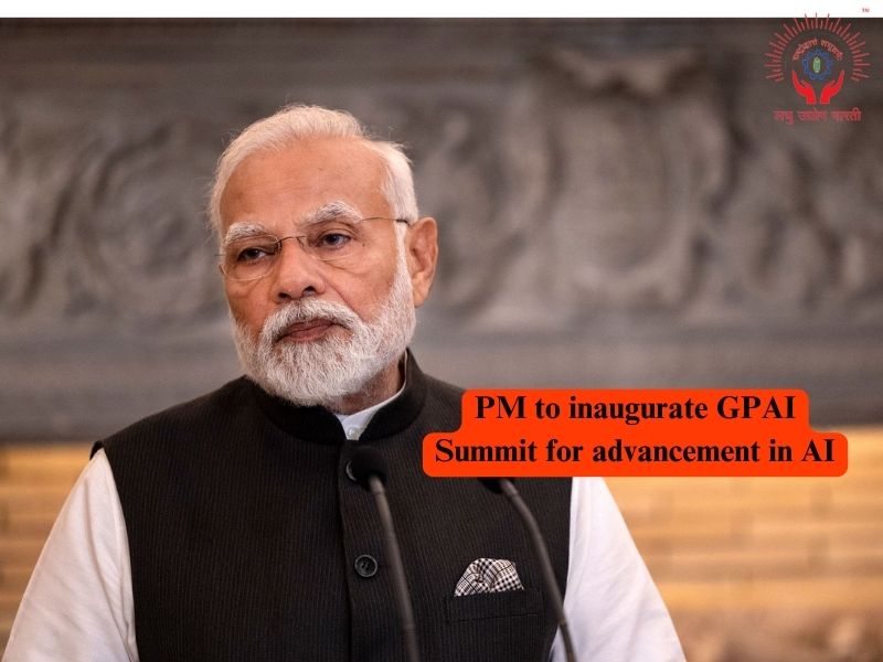 PM Modi to Inaugurate Global Partnership on Artificial Intelligence (GPAI) Summit for Advancement in AI