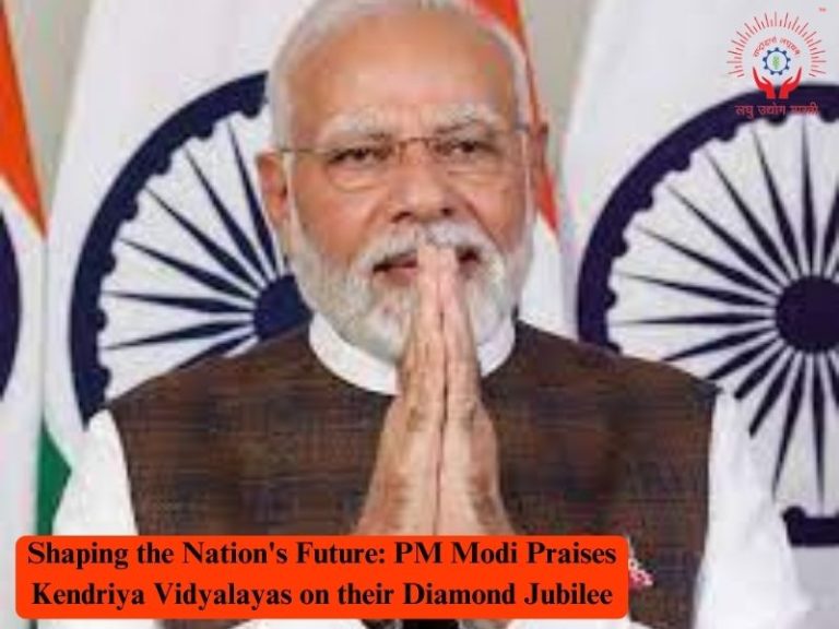 Shaping the Nation's Future: PM Modi Praises Kendriya Vidyalayas on their Diamond Jubilee